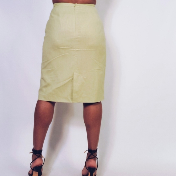 Lime Skirt Suit - Picture 7 of 8